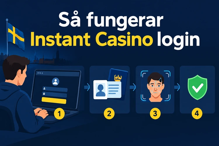 Så fungerar Instant Casino login