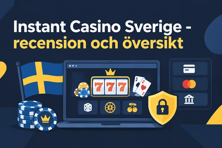 Instant Casino Sverige - recension och översikt